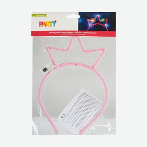 Аксессуар для праздника  Ободок светящийся , PARTY, в ассортименте