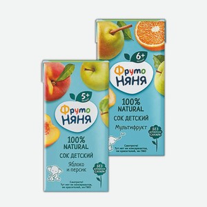 Сок  Фрутоняня , 200 л