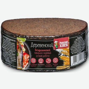 Хлеб Рижский Хлеб Деревенский бездрожжевой подовый, 220г