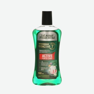 Ополаскиватель для полости рта Таёжные рецепты Bioactive 7 Active forte care 500мл
