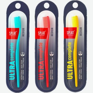 Щетка зубная Splat Professional Ultra Complete средней жесткости в ассортименте 1шт., 1 шт