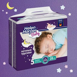 Трусики Helen Harper Night ночные 5 (12-18 кг) 28 шт.