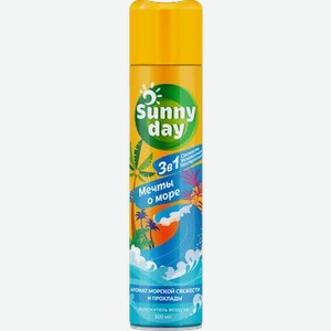 Освежитель воздуха Sunny Day Мечты о море 300мл