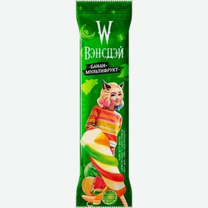 Эскимо Вэнсдэй молочн.Банан с льдами арбуз, дыня, лайм 50г