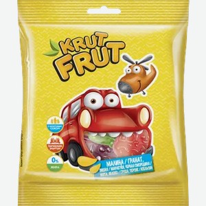 Жевательный мармелад  КрутФрут  Машинки, 70 г