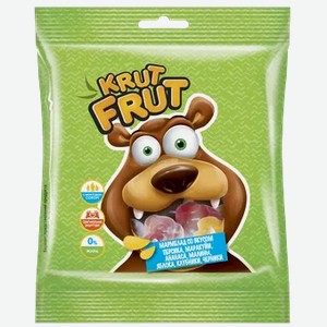 Мармелад жевательный «КрутФрут» в форме озорных мишек, 30 г