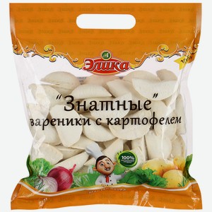 Вареники Элика Знатные, с картофелем 400 г