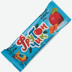 Батончик Фрутончик Яблоко/курага/фенхель/злаки 20г