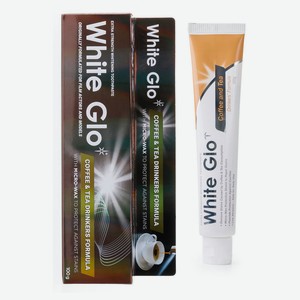 Зубная паста White Glo Отбеливающая для любителей кофе и чая, 100 мл