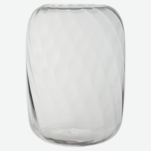 Ваза Actuel Ева стеклянная прозрачная, 21,5 см