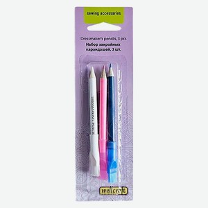 Набор закройных карандашей Wellcraft, 3 шт