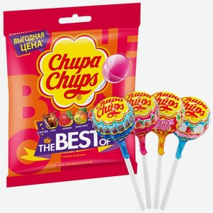 Карамель Chupa Chups Лучший из (The Best Of) 120 г