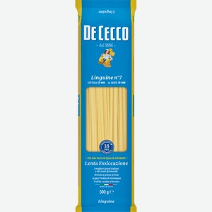 Макароны DE CECCO Linguine №7, 500г