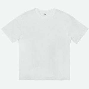 Футболка женская INWIN оверсайз, белая, Арт. AW25202-01