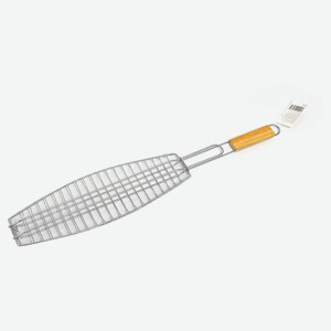 Решетка-гриль для рыбы, 39,5х14 см, общая длина 70 см