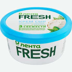 Сыр ЛЕНТА FRESH творожный сливочный 60% без змж, Россия, 140 г