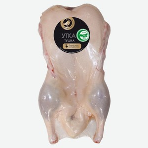 Тушка утки АШАН Золотая птица 1 сорт, ~ 2,3 кг цена за 1 кг