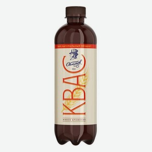 Квас И. И. Обломов пастеризованный фильтрованный ПЭТ 0.5л