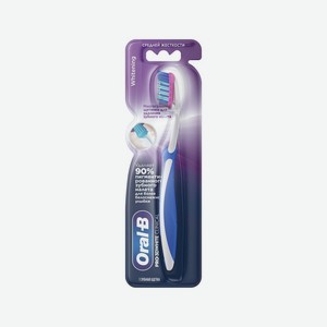 Зубная щетка отбеливающая Oral-B PRO-3D white clinical средней жесткости