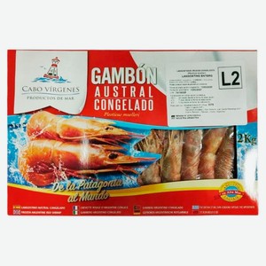 Креветка аргентинская сыромороженая Gambon L2 Финляндия, 2 кг