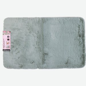 Коврик для ванной HOMECLUB Soft 50x80см, мемори форм, белый, Арт. JW-5