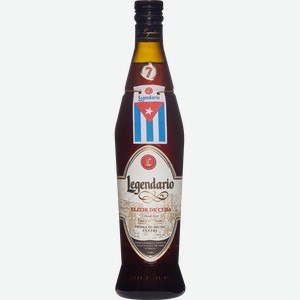 Напиток спиртной LEGENDARIO Элексир Де Куба на основе рома 34%, 0.7л