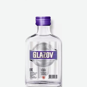 Водка особая ГЛАЗОВ 40% 0,1Л