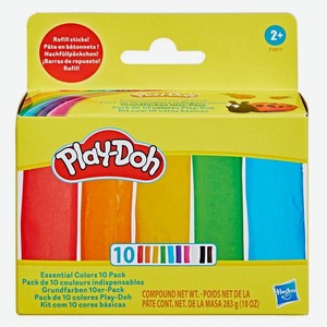 Масса для лепки Play-Doh 10 брикетов 10 цв.