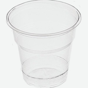 Одноразовая посуда Стакан Мистерия прозрачный 0.1л 0.1л.