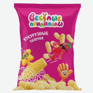 Палочки кукурузные Веселые прилипалы 50 г