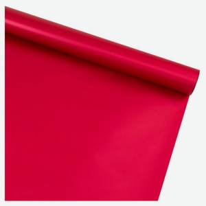 Пленка флористическая матовая «Азалия Декор» винная для цветов и подарков 65 мкр 50 см х 10 м рулон, 1 шт