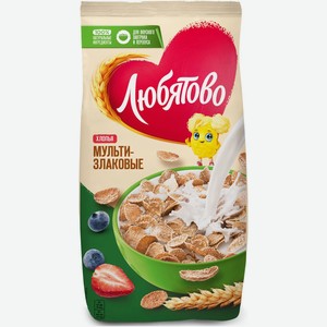 Хлопья мультизлаковые Любятово, 250г