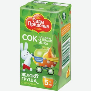 Сок Сады Придонья Яблоко-груша 125 мл