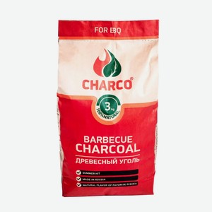 Уголь древесный Charco, 3 кг