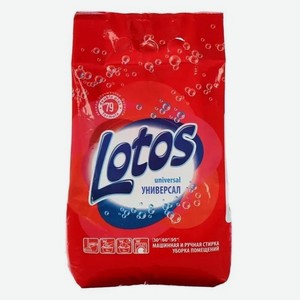 Стиральный порошок Lotos Universal, 2,4 кг