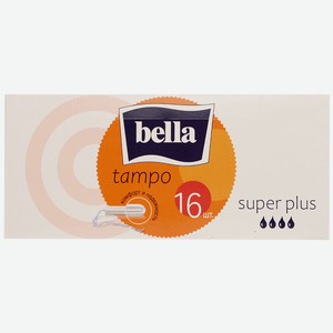 Тампоны Bella Премиум комфорт супер+ 16шт