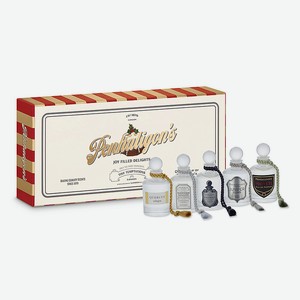 PENHALIGON S Christmas Limited Edition For Him, Туалетная вода, спрей 5 мл + Парфюмерная вода, спрей 5мл + Парфюмерная вода, спрей 5 мл + Туалетная вода, 5 мл + Одеколон, спрей 5 мл