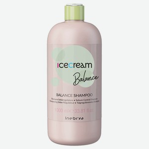 INEBRYA Себорегулирующий шампунь для волос Balance, 1000 мл