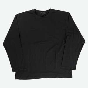 Джемпер (лонгслив) мужской M-3-BLACK Р. 50, чёрный, 100% хло