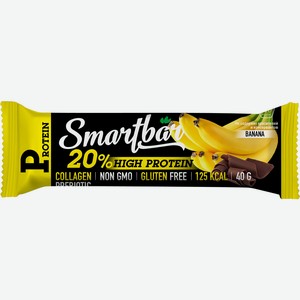Батончик SmartBar Protein банан в темной глазури, 40 г