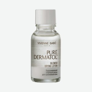 Лосьон для лица точечный подсушивающий Vivienne Sabo Pure Dermatol' 15мл