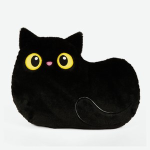 Игрушка мягкая ONE TWO FUN Кот черный, 35 см