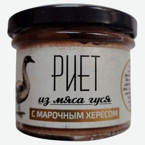 Риет из гуся «Деликатесофф» с марочным хересом, 100 г