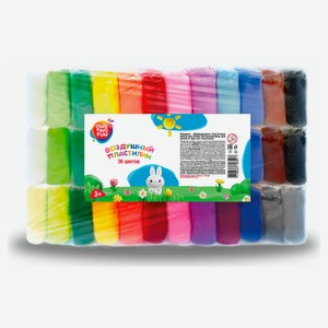 Набор для лепки Пластилин ONE TWO FUN Воздушный, 36 шт
