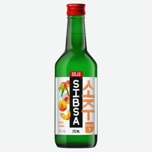 Соджу Sibsa Персик Россия, 375 мл