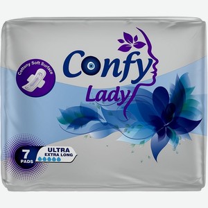 Прокладки CONFY Lady Ultra Extra Long, Турция, 7 шт
