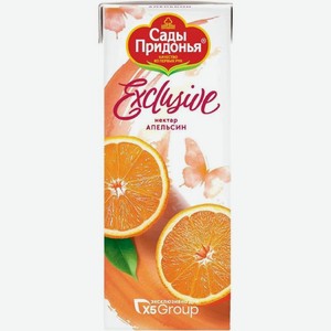 Нектар Сады Придонья апельсиновый для питания детей старше 12-и месяцев 0,2л, 200 мл