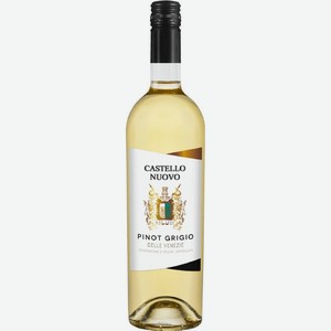 Вино Castello Nuovo Пино Гриджио белое полусухое 12% 750мл, 750 мл