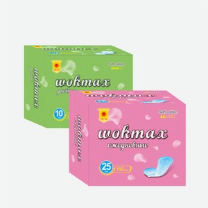 Прокладки WOKMAX ежедневные 25шт/Нормал Софт 10шт