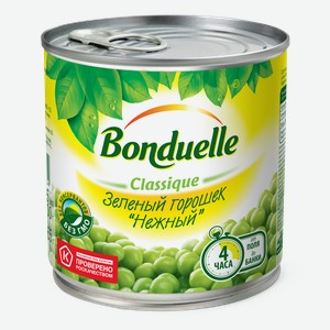 Горошек Зеленый Бондюэль 400г Ж/б